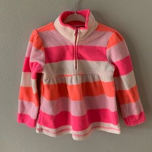 Toddler fleece 1/2 zip